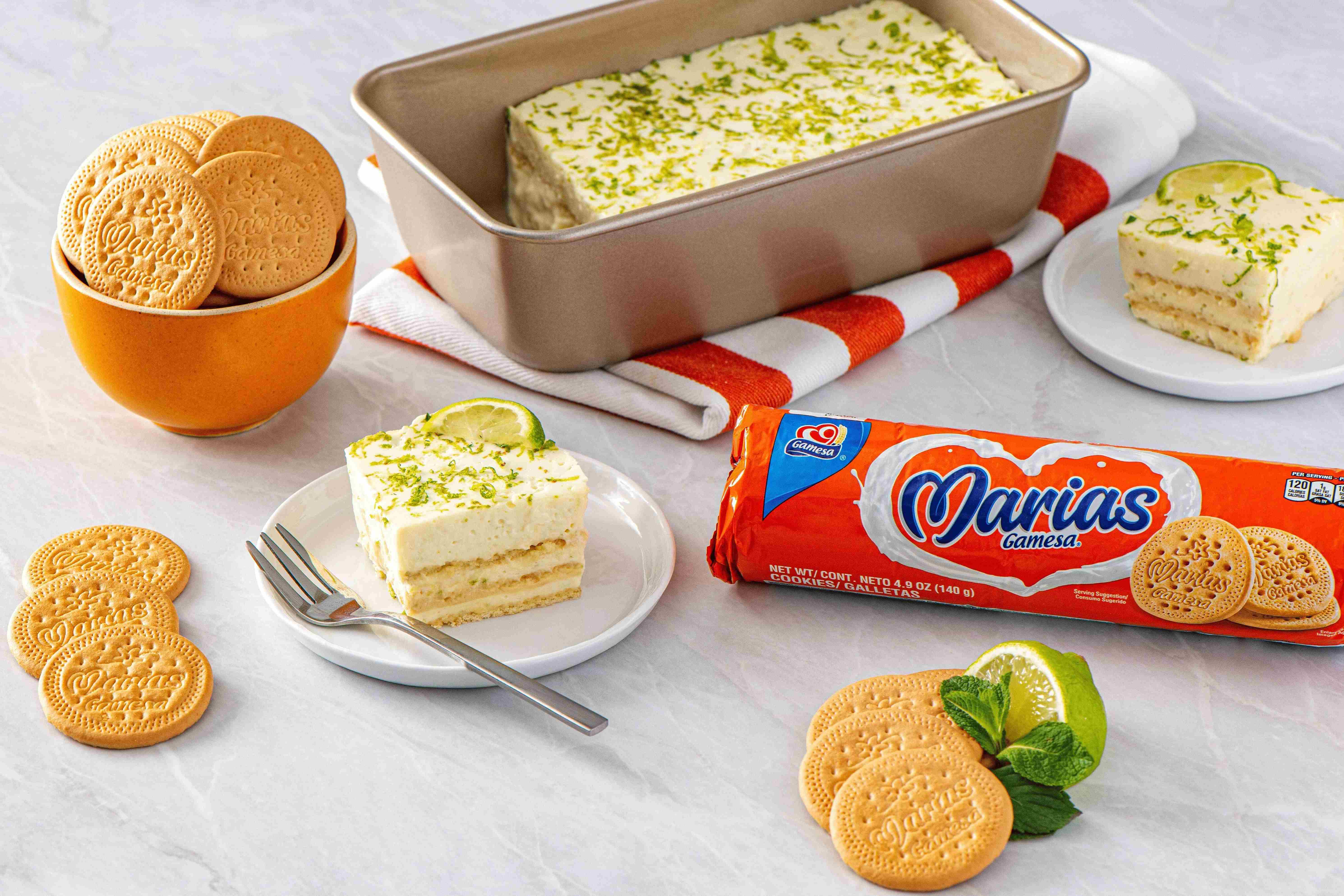 Marias Gamesa® Carlota de Limon Cake