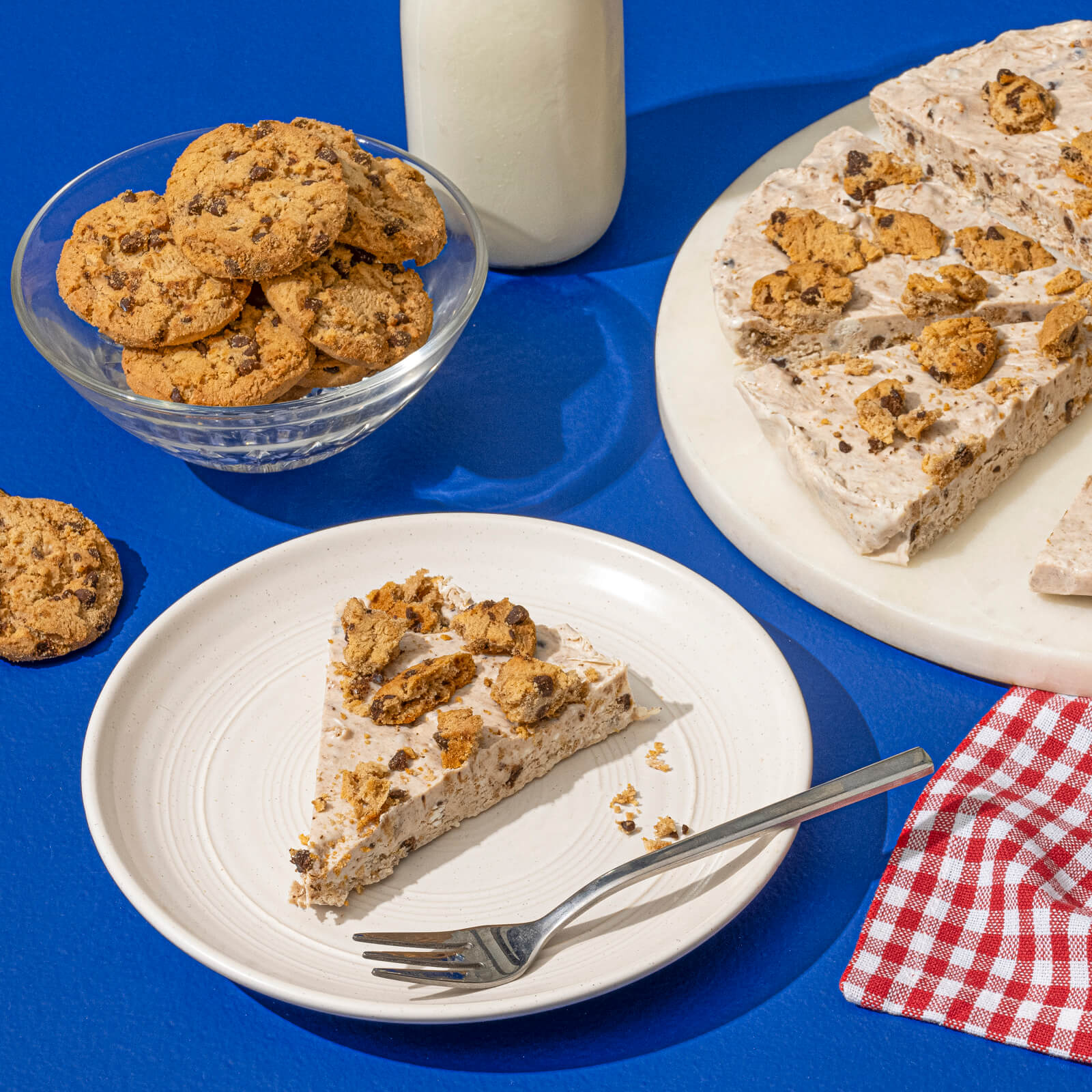 ChokisÂ® Easy No-Bake Chocolate Chip Cookie Wedges