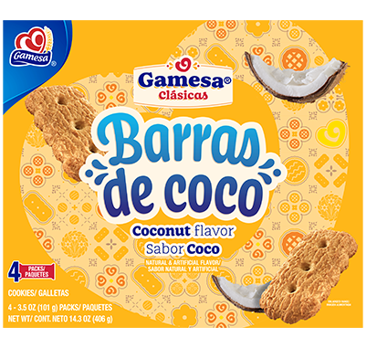 Bag of Gamesa® Clásicas® Barras de Coco